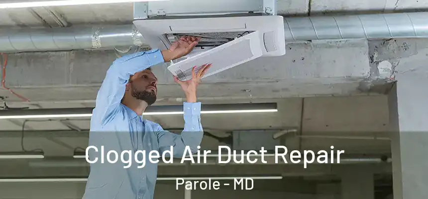  Clogged Air Duct Repair Parole - MD